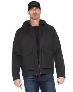 Cody James Men's Fr Harrisburg Hooded Softshell Jacket - Cjfrfa25o2-Blk
