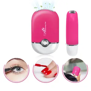 Fan Mini Portable Eyelash Handheld Rechargeable USB C Air Cooling Blower Fan for Quick Drying of Eyelash Extensions & Mascara Glue