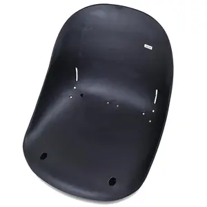 Black Bucket Go Kart Seat Replacement Flat Seat for DIY Racing ATV UTV Karting Drift Trike Golf Cart Quad Buggy Dune Moped Four Wheeler Tricycle Lawn Mower Scooter Taotao Coolster Sunl Kazuma Polaris