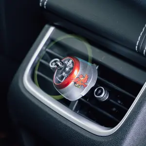 P-47 Red Eagle China Fighter Car Air Vent Decoration with Propeller Design and Eagle Symbol