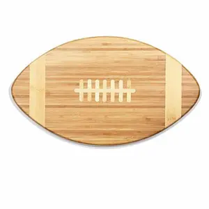 Picnic Time Touchdown! Football Cutting Board & Serving Tray, Bamboo