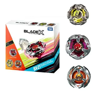 The X BX-21 Top-Tier Duel Set is the ultimate battle-ready configuration, perfect for spinning top enthusiasts. This high-performance carousel toy is ideal for competitive play.