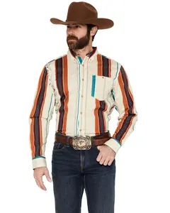 Rank 45 Men's 45&Reg; Men'S Georgia Line Southwestern Stripe Print Long - Rmsu26w13-Iv