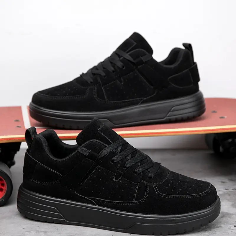 Men's Vintage Fashion Lace-Up Casual Sneakers, Outdoor Comfortable Flat Walking Shoes, Skateboard Running Shoes for Teens, Casual Athletic Sneakers, Trendy Walking Sneakers, Sporty Sneaker, Fashion Sports Sneakers, Fashionable Casual Sneakers