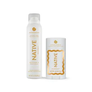 NATIVE Aluminum-Free Deodorant Duo – Deodorant Spray + Deodorant Stick, 72HR Odor Protection, Paraben & Phthalate-Free