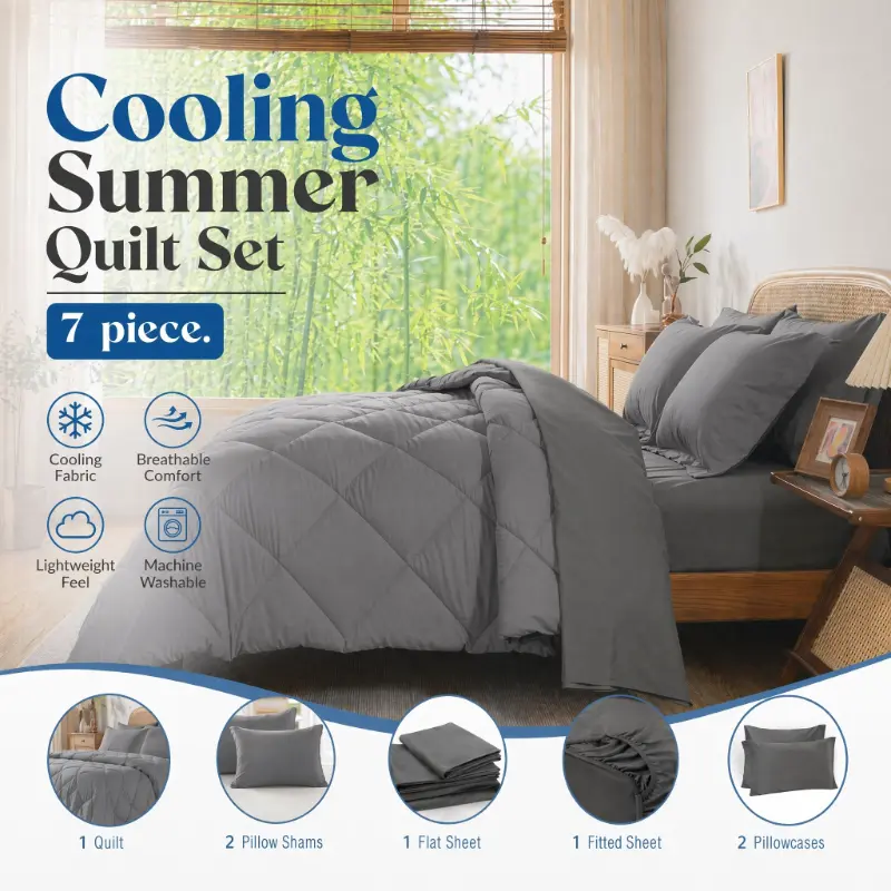 Grey - Apartment Bedding