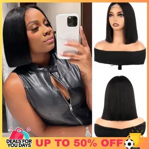 [NEW] QTHAIR Razor-Sharp Bobs Short Bob Wigs Vietnamese Hair Double Drawn Human Hair Glueless Wig 2x6 Lace Luxury Sleek Bob Human Hair Wigs #DealsForYouDays