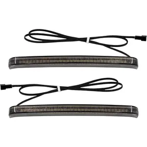 Smoke Saddlebag Tail Light LED-Running, Brake, Sequential Turn Signal Lamp For Harley Touring, Street Glide, Road Glide, Road King, Electra Glide Ultra Limited 2014 - 2023