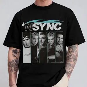 Nsync Unisex Shirt Boy Band Unisex Graphic Shirt Available S–5XL T-Shirt