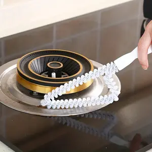 Kitchen Cleaning Brush, 4 Counts Multi-purpose Window Cleaning Tool, Gap Brush, Kitchen, Bathroom, Gas Stove, Wash Table, Groove Decontamination Brush