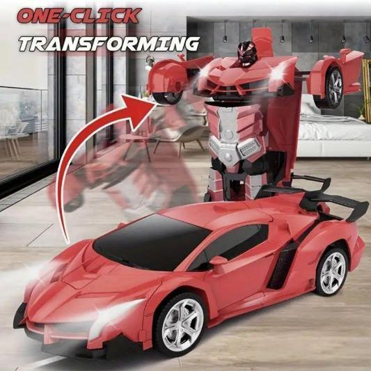 Crash-Resistant Remote Control Car Toys Four-Wheel Drive Powerful Power Cross-Country Climbing Stress-Free Super Gift with Realistic Sound & Light Effects