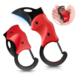 Mini Folding Knife Box Cutter, Small Pocket Knife for Indoors Outdoors Hiking Backpacking Camping, Portable High Hardness Multi-purpose Knife