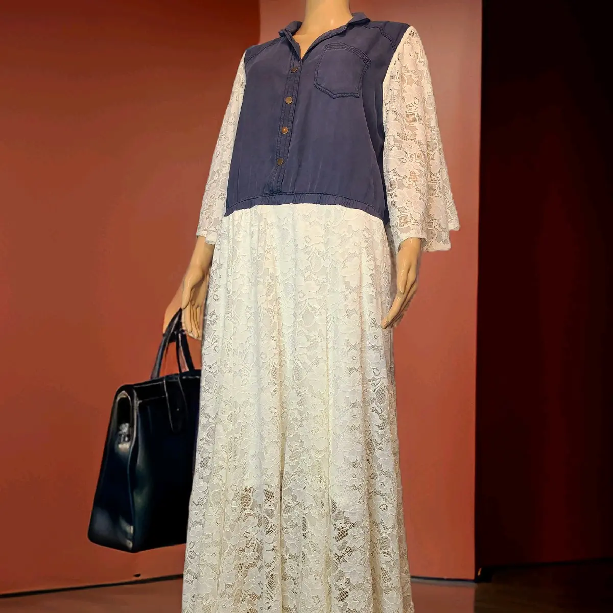Fashion is circular. We offer ethical fashion. New and better products. This beautiful dress is just what you need to face your day. Comfort and style all while protecting the planet.  Size fits Medium to Large. loose and comfortable
