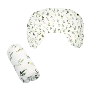 New Boppy Nursing Pillow Organic Cotton Cover