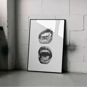 Cool Poster/Print For Room Wall art, Aesthetic Art Trendy Poster Design, For Bedroom or Kitchen Poster Unframed