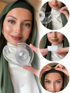 Women's Headscarf Fixing Patch, Double-Sided Tape for Shawls Hijabs Accessories, Essential Accessory for Stylish Looks