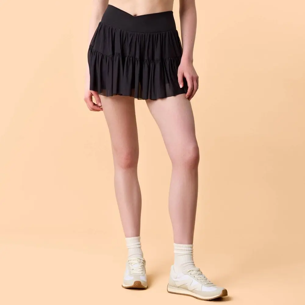 Blogilates Women's Ballerina Skort - Black XS