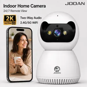 JOOAN C9TS-U 355° PTZ 3MP HD Security Camera with 5G&2.4G WiFi Night Vision 2-Way Audio Human Detection Motion Alert for Home Baby Pet Monitoring Connection