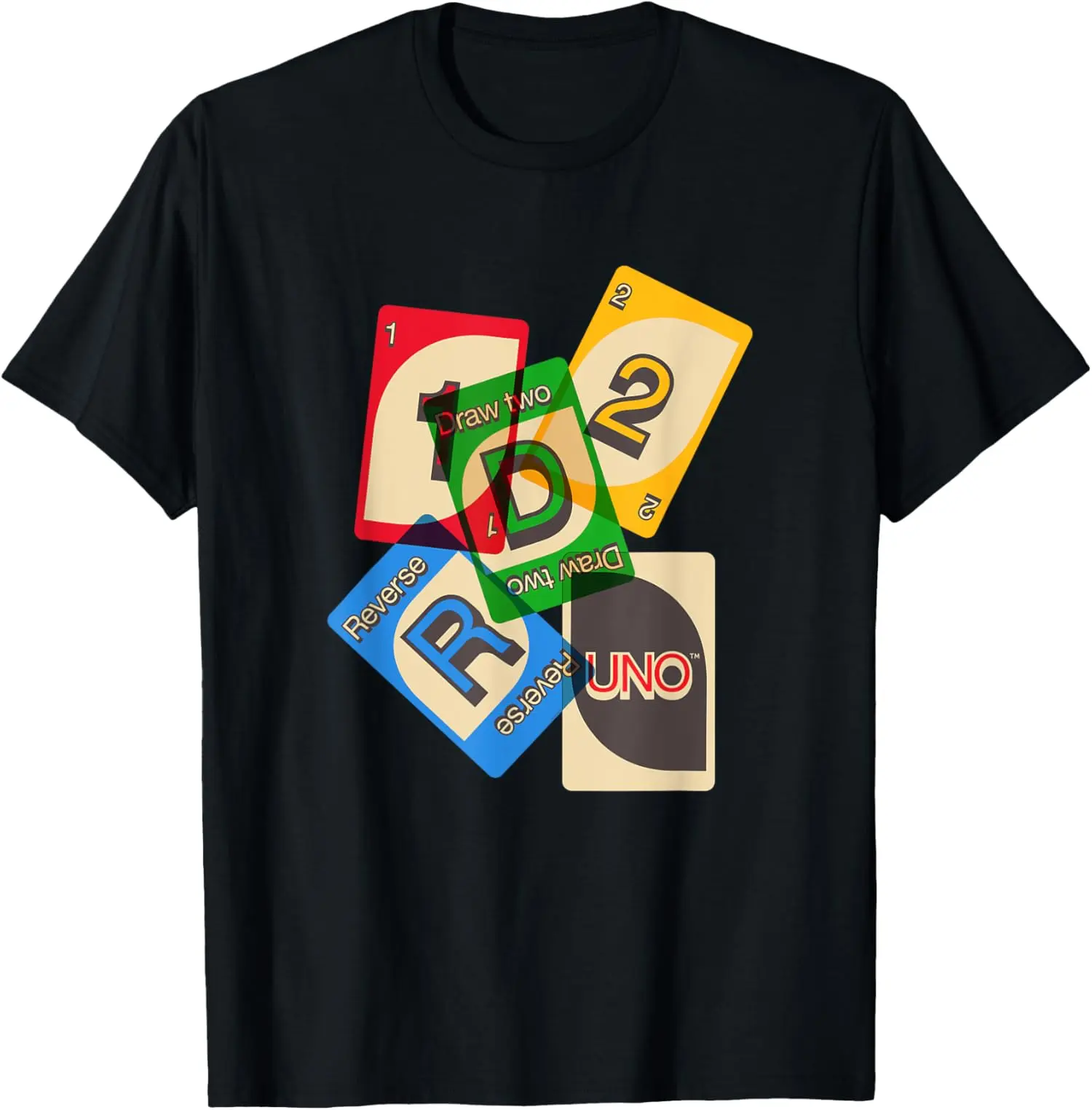 SandraGift UNO Vintage Game Night T-Shirt
