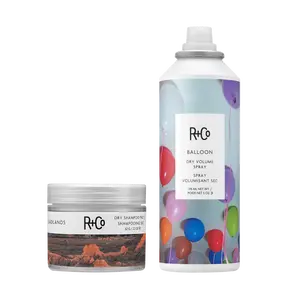 R+Co Revive + Lift Haircare Bundle - Absorbs Excess Oils, Builds Texture, Creates Voluminous Hair - Ideal for Daily Use, All Hair Types
