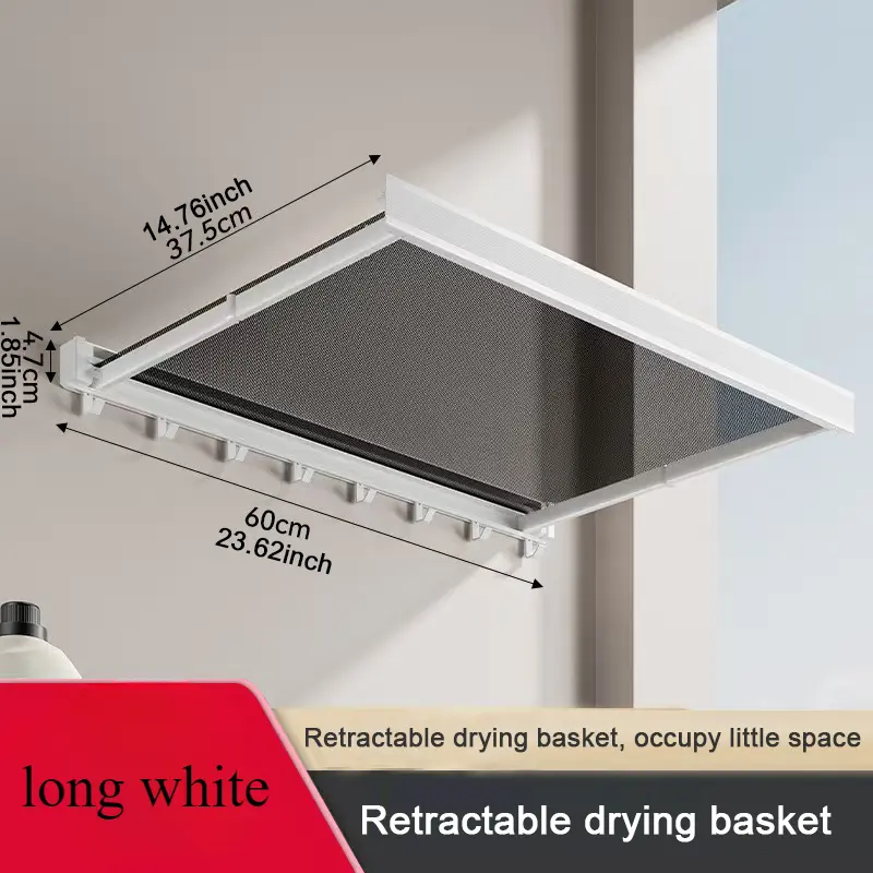 Long White (with 8 Hooks)
