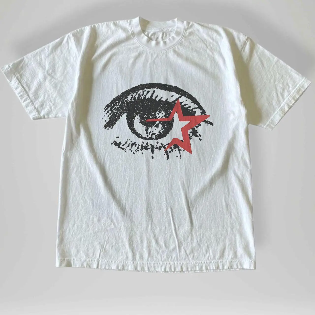 Vintage Style David Bowie Blackstar Eye Graphic T-Shirt Glam Rock Music Band Retro Y2K Alternative Unisex Tee