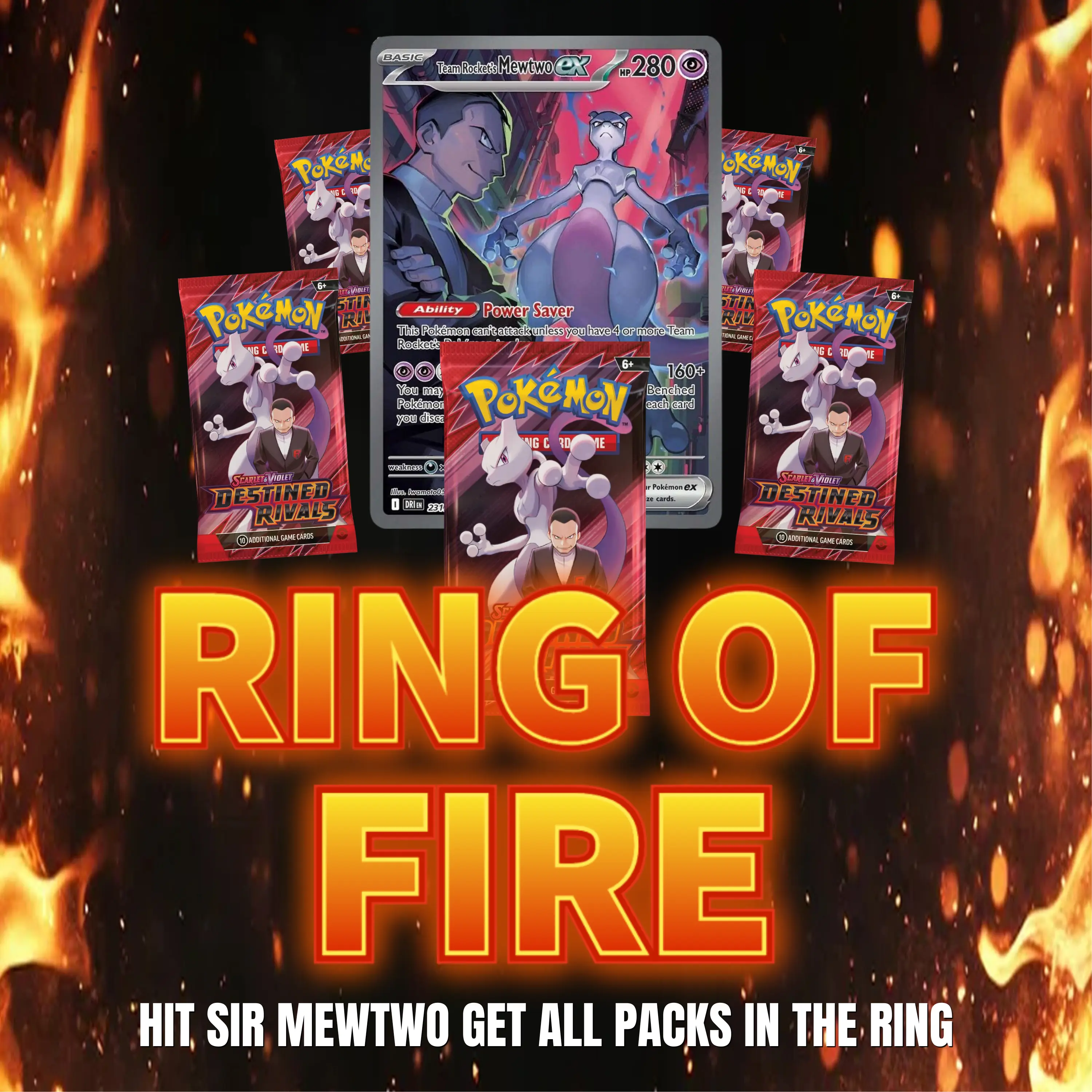 RING OF FIRE - DESTINED RIVALS (5 PACKS)