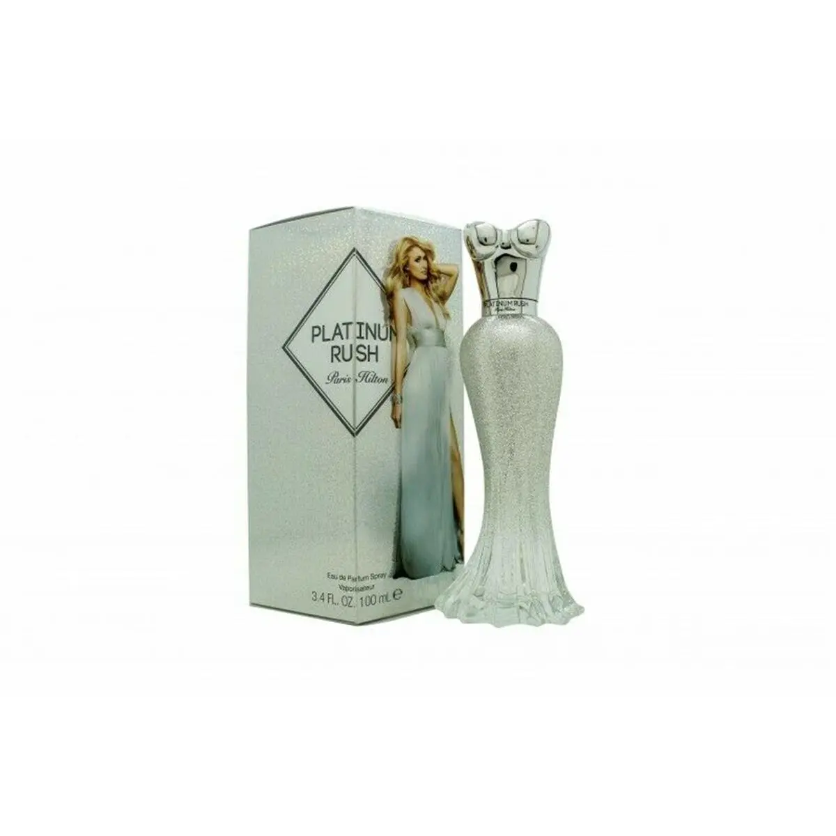 212 MAIN Paris Hilton Platinum Rush Eau De Parfum (EDP) Spray for Women, 3.4 oz, Perfumes For Women, 3.4 Fl Oz
