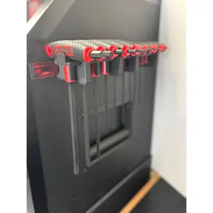 T-Handle Hex And Torx Key Tool Holder Tool Organizer For Icon Sets And Olsa Magnetic Rail (Not Included), Harbor Freight