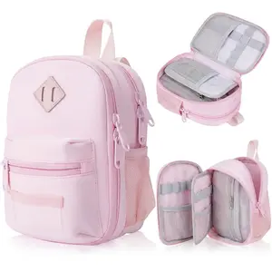 Babysun Mini Backpack pen case, Large Capacity Aestheic Study Supplies Organizer for Student, Teenagers, Adults pencil case No Stationery