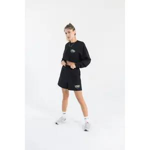 Varsity Club Cropped Crewneck