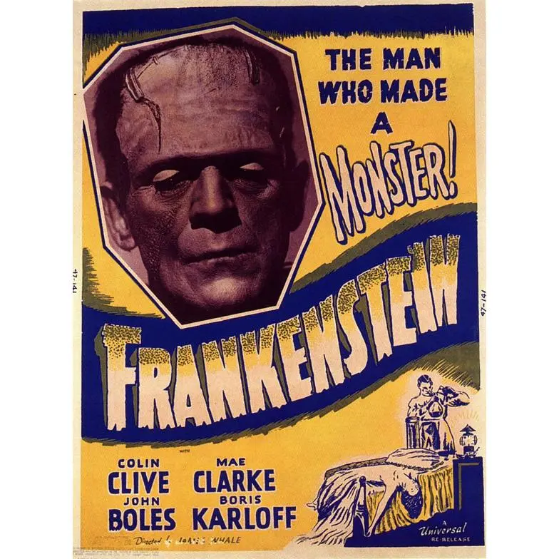 Frankenstein Movie Poster Print (11 x 17)
