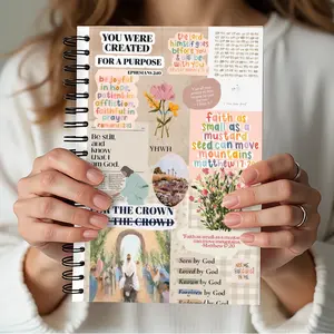 Christian Inspirational Notebook, Faith Based Design, Prayer Journal, Bible Journaling bible  study  supplies bible study accessory