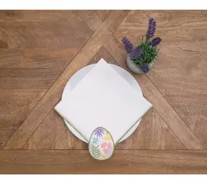 Floral Napkins Set of 6 by Valerie