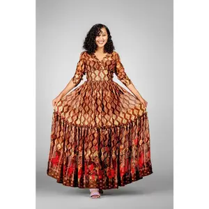 Ethiopian Eritrean Habesha Chiffon Dress