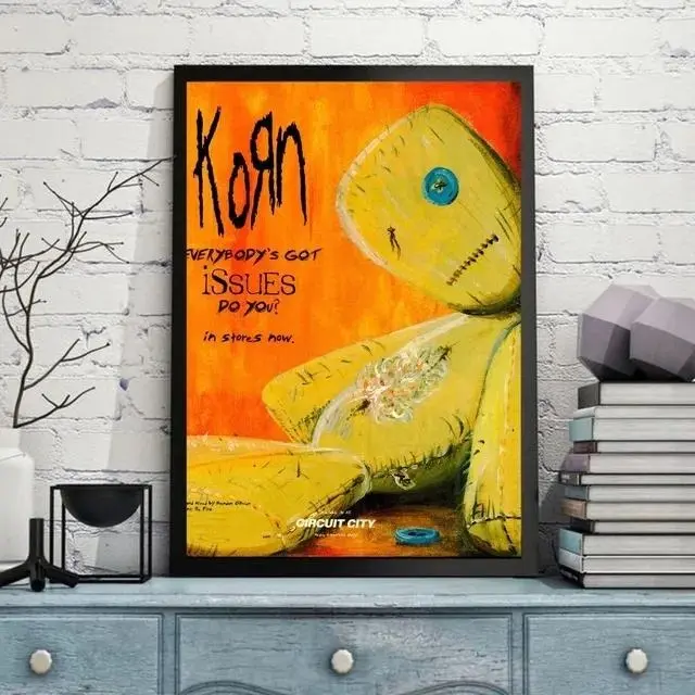 Korn Rock Band Music Poster Decor Home