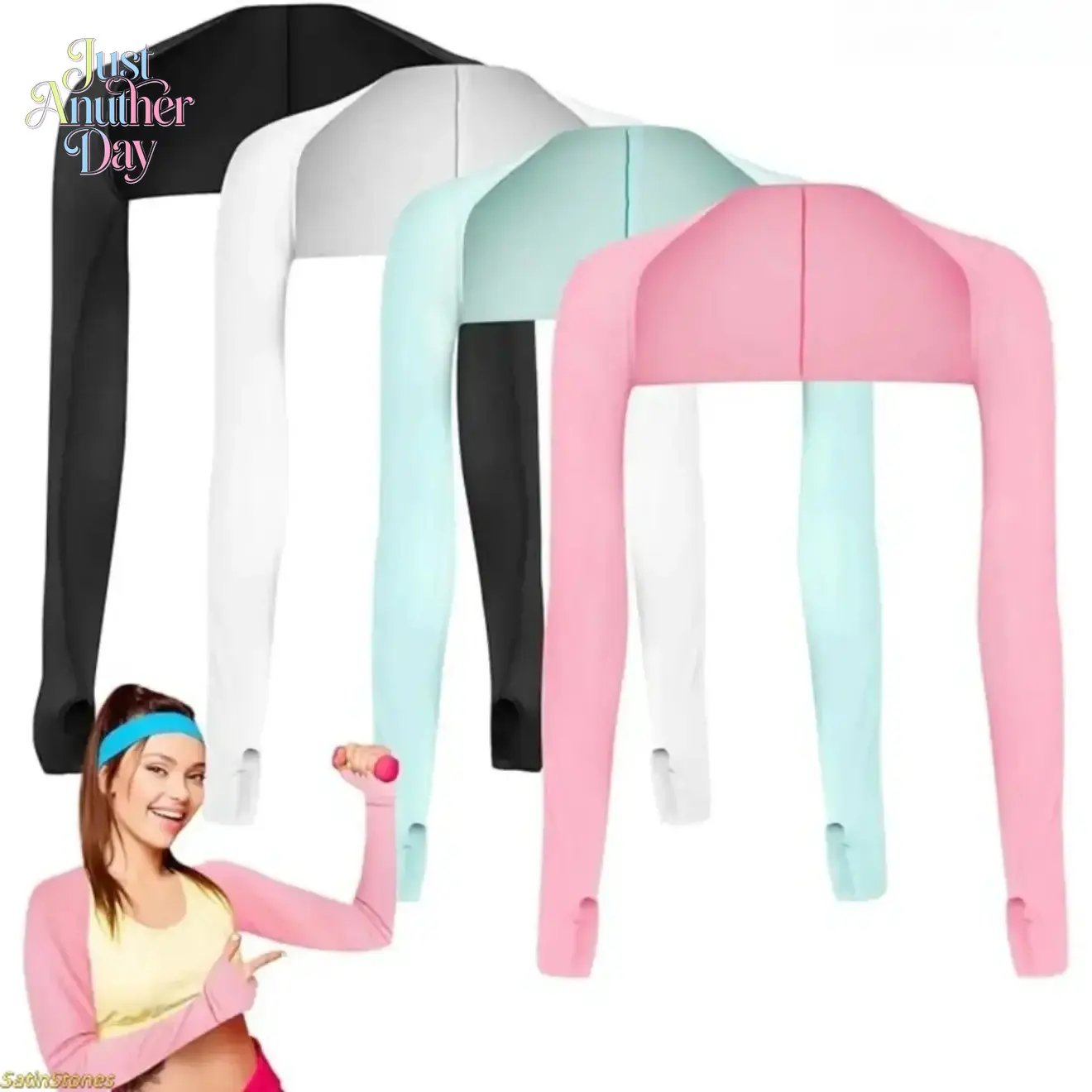 CCooling UV Protection Arm Sleeves, Breathable Sun Sleeves, Lightweight Outdoor Essentials for Women