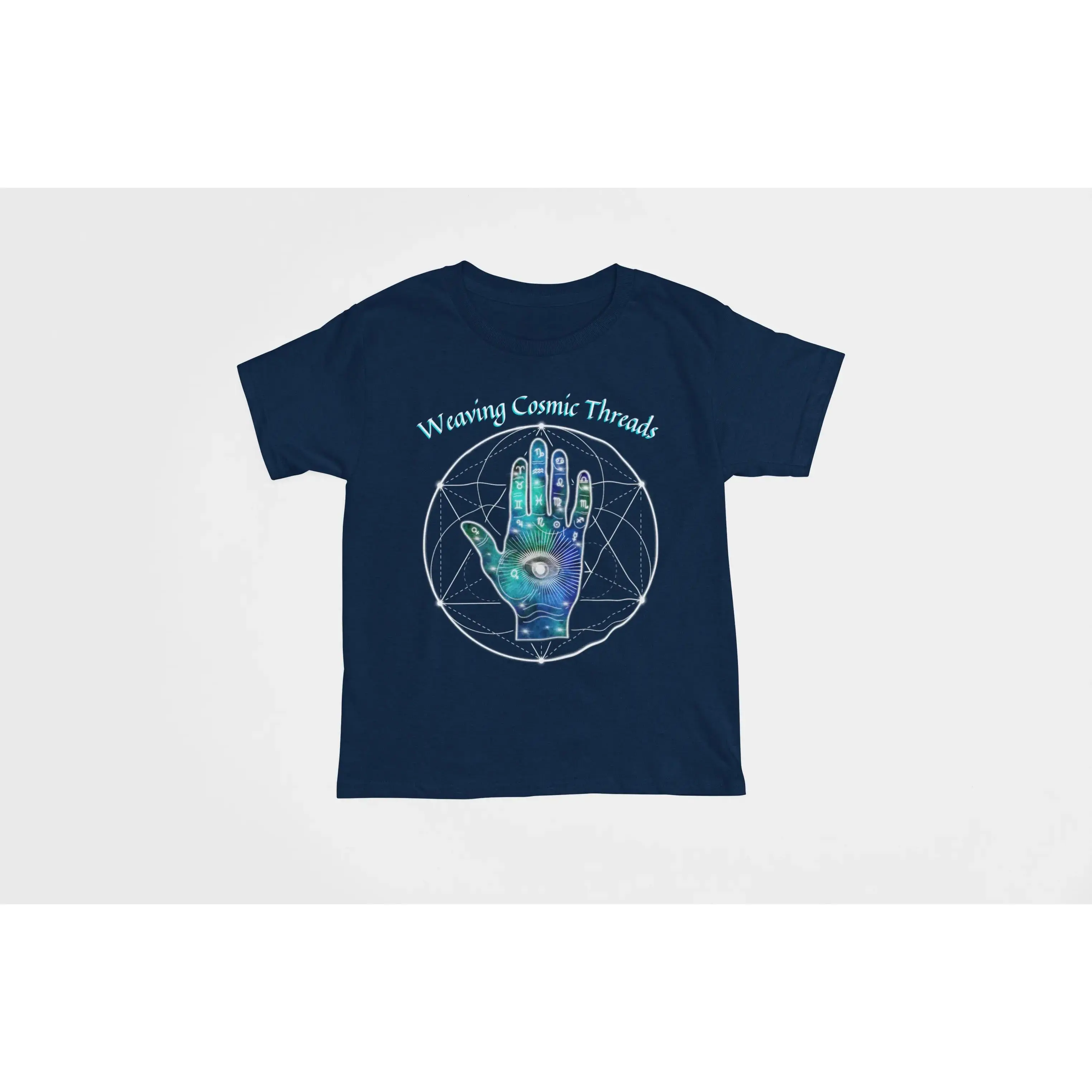 Weaving Cosmic Threads Graphic T-Shirt