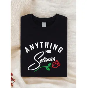 100% Cotton Golf Gift T-Shirt For Men and Women Selena Quintanilla Vintage Inspired T-Shirt For Latin Culture Fans And Selena Lovers