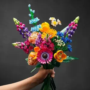 Mother's Day Bouquet Decoration Set, Romantic Artificial Flowers for Women, Valentine's Gift, Back-To-School, Birthday Present