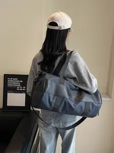 Women's Fitness Bag Outdoor Sports Swim Yoga Backpack, New Sporty Pocket Design Waterproof Large Capacity Short Trip Travel Luggage Handbag Workout Sport Bags