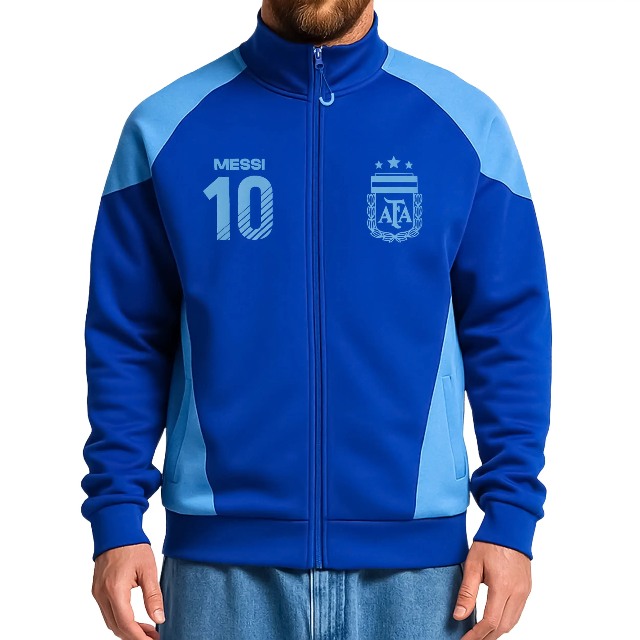 Argentina Lionel Messi Track Jacket - AFA087TJ Argentina Lionel Messi Track Jacket - AFA087TJ