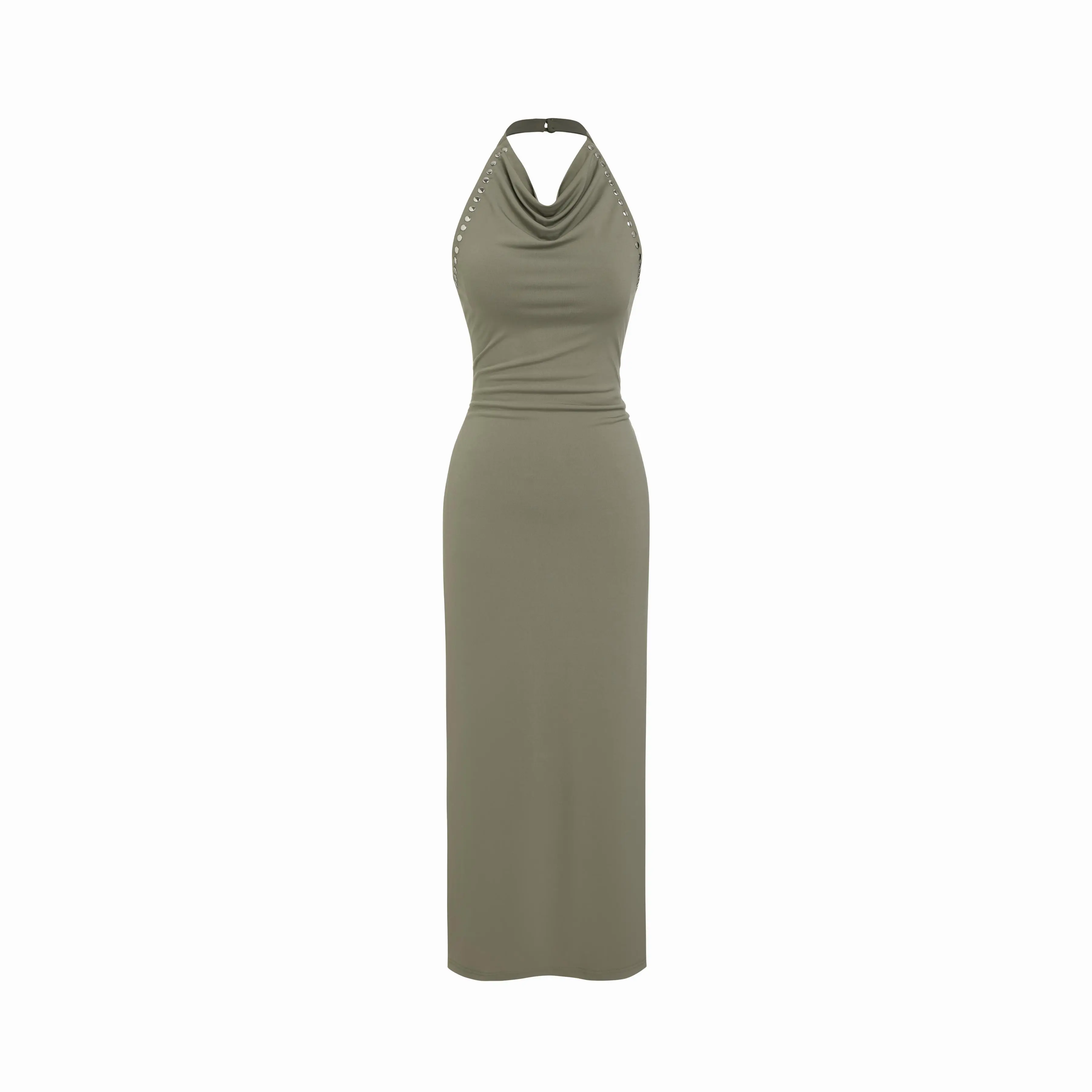 cider olive green dress Apple Cider Mini Dress Green main image 0
