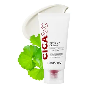 [DERMAFIRM] CICA AC Tone Up Cream, Centella Asiatica Face Cream for Sensitive Skin, Tone Up Moisturizer, Korean Skincare, 1.69 fl oz