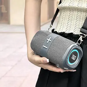 T&G TG667 Outdoor Waterproof Portable Wireless Speaker, Rechargeable Stereo Speaker, Compact and Cute, Portable Wireless Speaker for Outdoor Party, Audio
