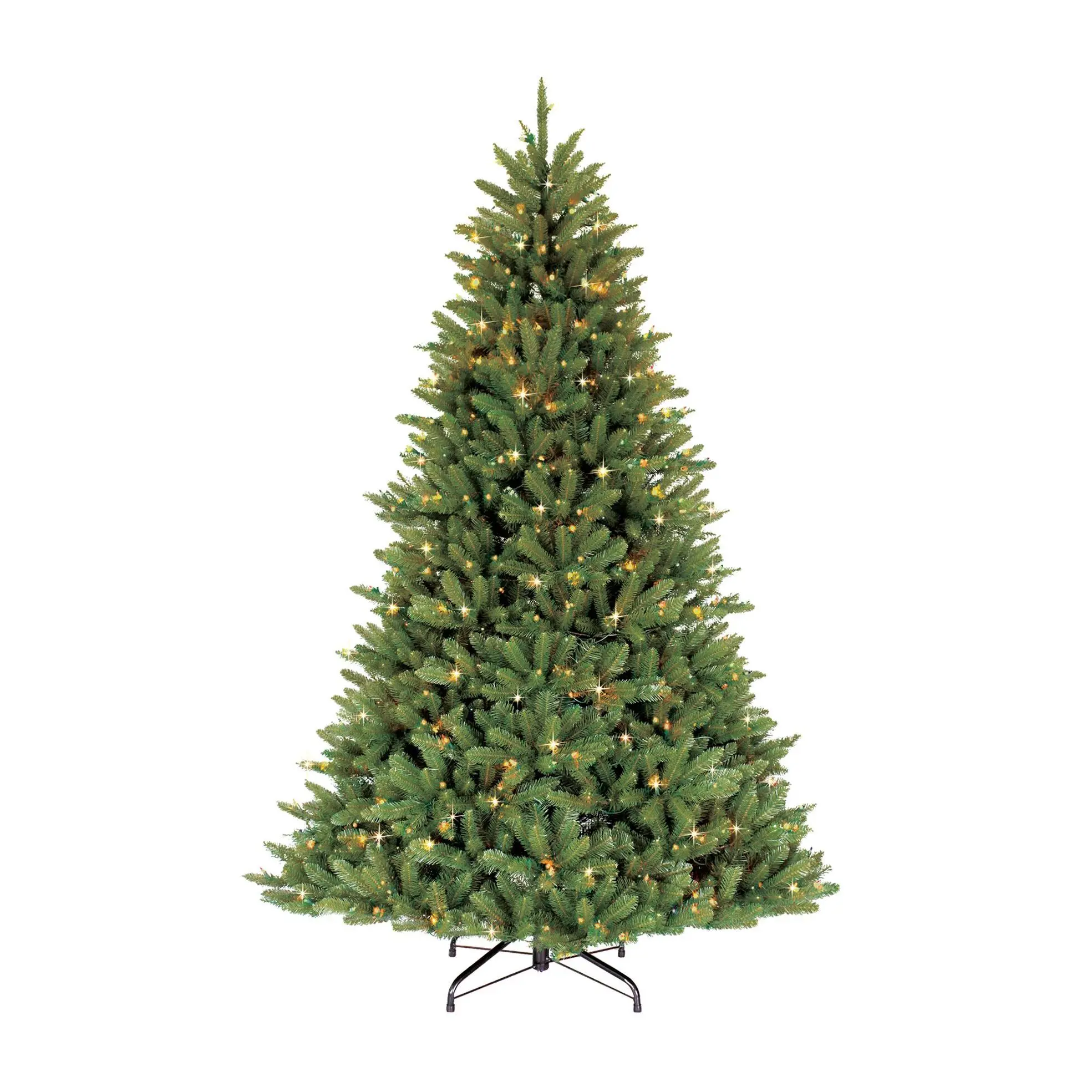 Puleo 6.5' Pre-Lit Fraser Fir Artificial Christ mas Tree