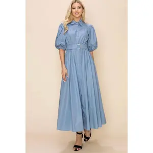Maddie • Chambray Dress