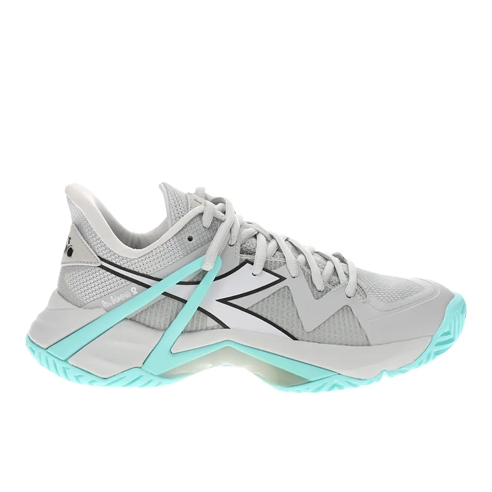 diadora Womens B.Icon 2 All Ground Tennis Sneakers Shoes - Grey
