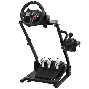 Racing Wheel Stand Height Adjustable & Foldable Steering Wheal Stand Compatible with  G920 G29 G27 G25 Gaming Cockpit