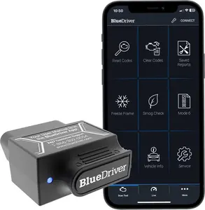 BlueDriver Bluetooth Pro OBD2 Scanner and Code Reader for iOS & Android - Diagnose Check Engine, ABS, SRS, Airbag & 7000+ Issues on Vehicles 1996+